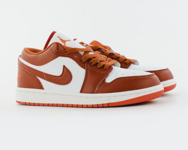 Кроссовки Nike Air Jordan 1 Low Cardinal Red (0118)