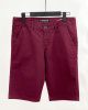 Шорты льняные (891135) (M, Бордовый)