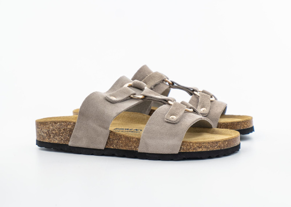 Шлепанцы Birkenstock "Gray" (С1-4) [ВС]