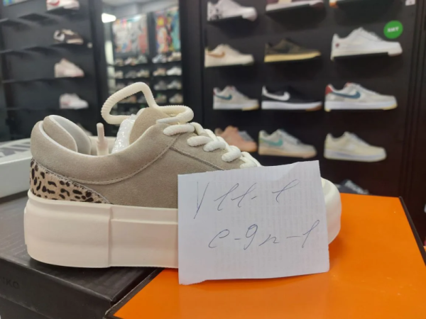 Кеды на платформе "Zara" "Beige" (Y11-1)