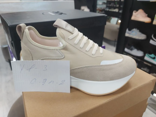 Кроссовки комбинированные "Beige" (Y1-3)