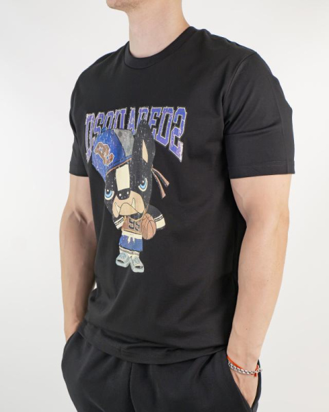 Футболка Dsquared2 с принтом (2134)