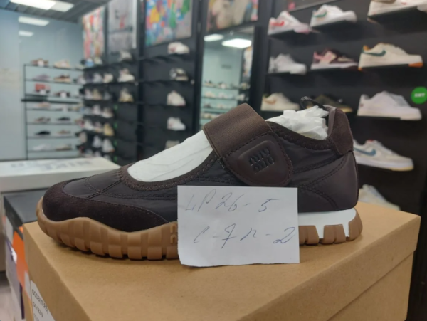 Кроссовки Miu Miu (В стиле Мери Джейн) "Brown" (LP26-5)