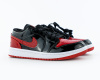 Кроссовки Air Jordan 1 Low FlyEase GS "Black/Red" (002-1)