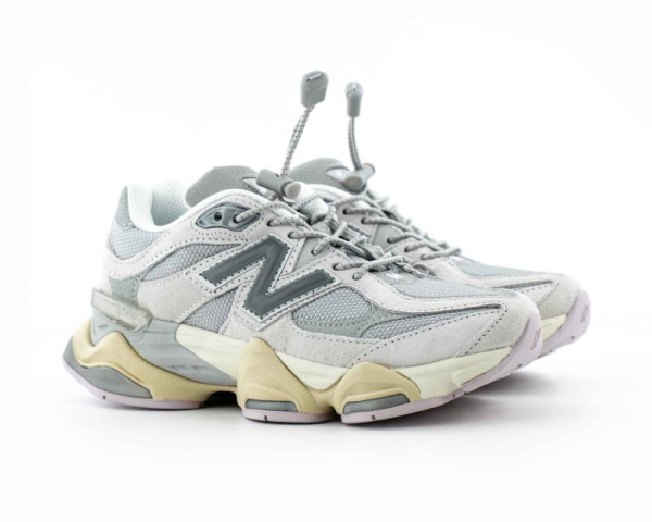 Кроссовки New Balance 9060 "Gray/Pink" (W200-6)