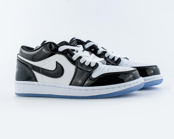 Кроссовки Nike Air Jordan 1 Low Concord  "Black/Milk" (001-5)