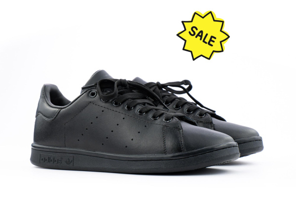 Кроссовки Adidas Stan Smith "Black" (761164) [СС]