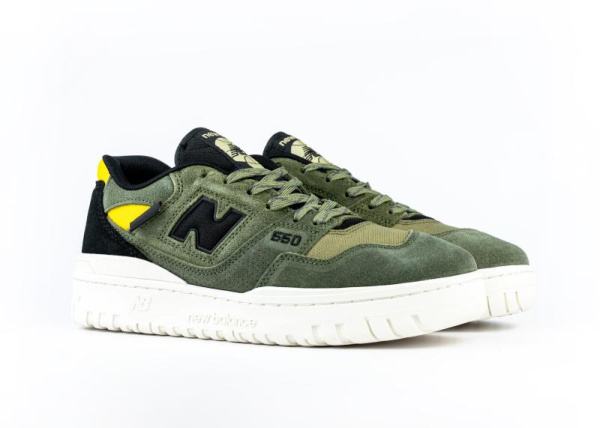Кроссовки New Balance size? x 550 "Cordura Pack - Green/Black/White" (Q2-4) [ВВ]