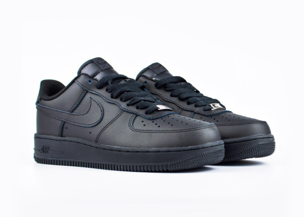 Кроссовки Nike Air Force 1 '07 "Black" (W5001-1) [АВ]