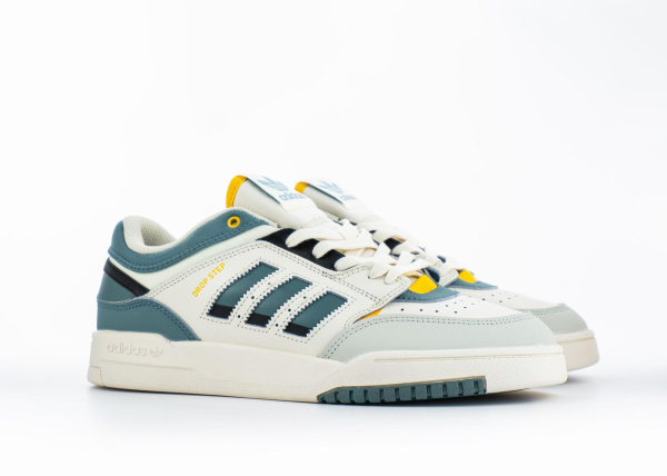 Кроссовки Adidas originals Drop Step Low 'White/Green" (5523-5) [АС]