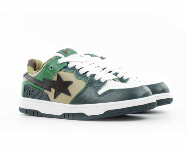 Кроссовки Bape Sta 2 ABC "Camo Green" (5800-7) [СС]