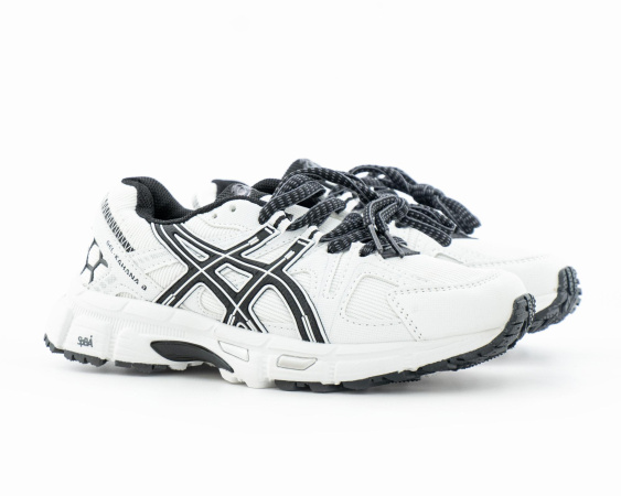 Детские кроссовки Asics Gel-Kahana 8 "White/Black" (С558-3)