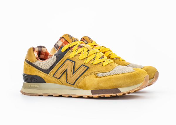 Кроссовки New Balance 574 "Yellow" (417-8) [АС]