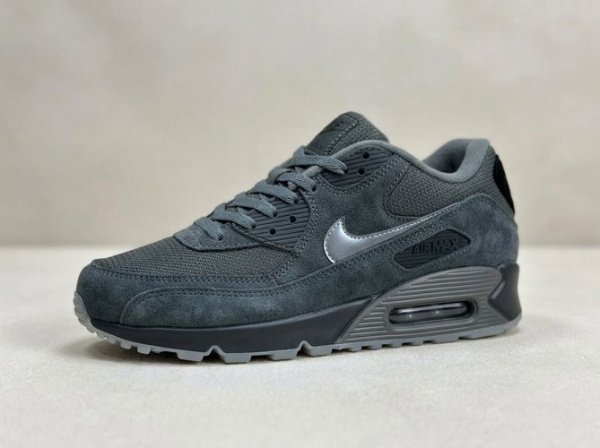 Кроссовки Nike Air Max 90 "Anthracite Black" (806-3)