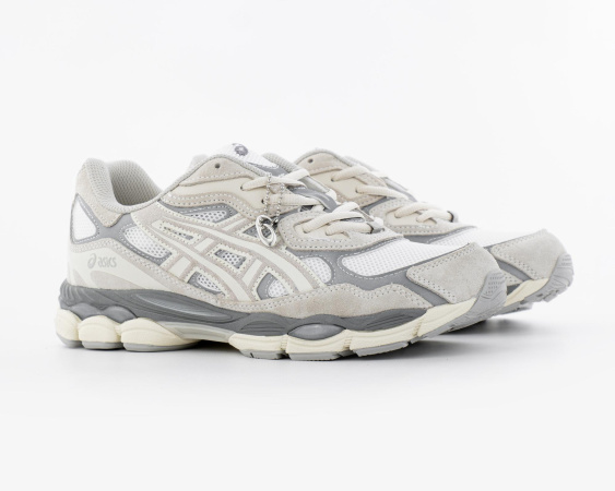 Кроссовки Asics Gel NYC Black Ivory Grey (256-2)