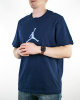 Футболка Nike Jordan с крупной эмблемой на груди (21039160) (L, Темно-синий)