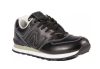 Кроссовки New Balance 574 Leather "Black/White" (М6005-1) от магазина vikingsmen.ru