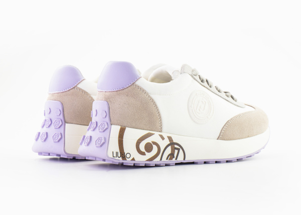 Кроссовки женские Liu Jo "Beige/White" (GG93-2) от магазина vikingsmen.ru