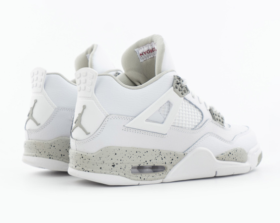Кроссовки Nike Air Jordan 4 Retro TD "White Oreo" (5003-44) |AA| от магазина vikingsmen.ru