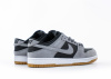 Кроссовки Nike SB Dunk low "Grey/Black" (G5505-41) [СС] от магазина vikingsmen.ru