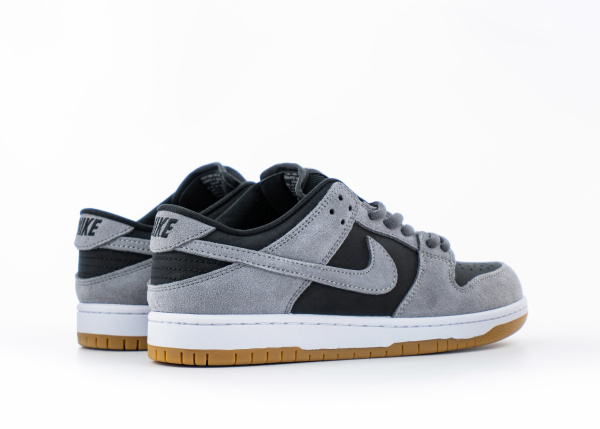 Кроссовки Nike SB Dunk low "Grey/Black" (G5505-41) [СС] от магазина vikingsmen.ru
