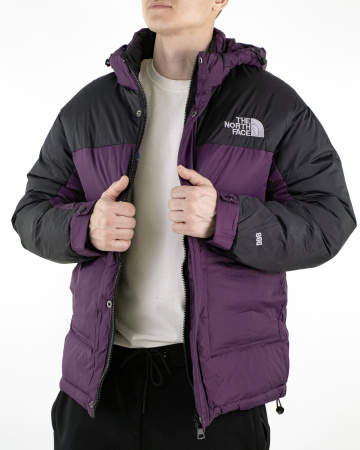 Куртка зимняя The North Face (5515) (XL, Черный/Фиолетовый)