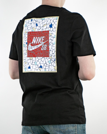 Детальное Изображение Футболка Nike логотип "NIKE SB" в красном квадрате (21039169)