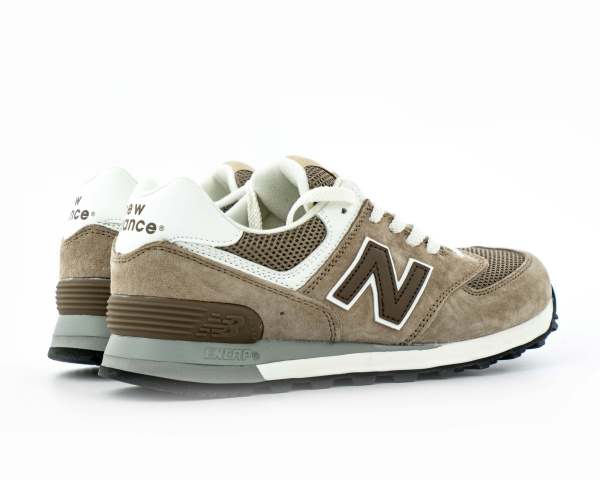 Кроссовки New Balance 574 "Grey/Brown" (W510-54) от магазина vikingsmen.ru