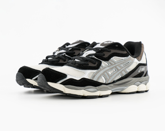 Кроссовки Asics Gel NYC Black Ivory Grey (059-3) от магазина vikingsmen.ru