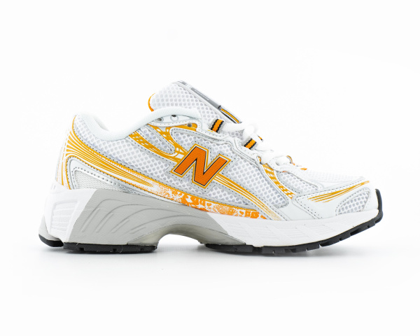 Кроссовки New Balance 740 "White/Orange" (W013-5) от магазина vikingsmen.ru