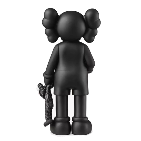 Статуэтка Kaws с игрушкой в руке стоячая (21036777) (Чёрный)