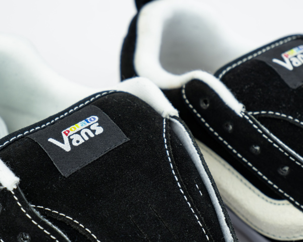 Кеды Vans Knu Skool "Black White" (М111-1) от магазина vikingsmen.ru