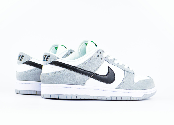 Кроссовки Nike SB Dunk low "Grey/White" (5505-19) |AB| от магазина vikingsmen.ru