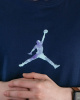 Футболка Nike Jordan с крупной эмблемой на груди (21039160) (L, Темно-синий)