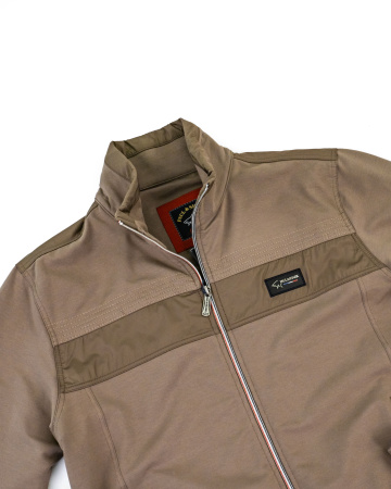 Костюм спортивный мужской Paul&Shark (4102-ТК)) (XXL, Хаки/Черный)