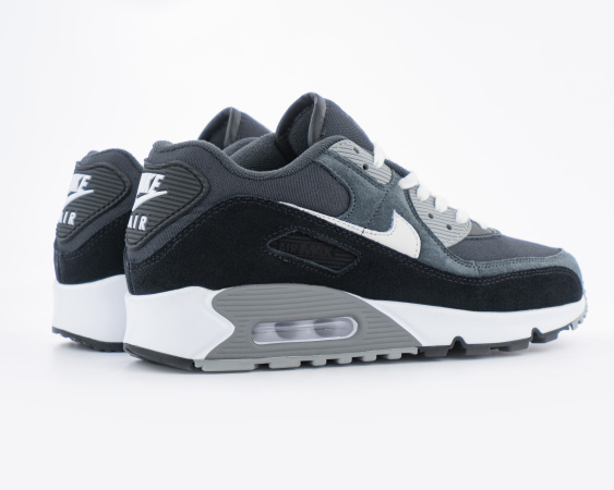 Кроссовки Nike Air Max 90 Premium "Off-Noir Particle Grey" (М806-28) от магазина vikingsmen.ru