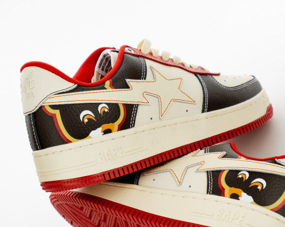 Кроссовки Kanye West x Bapesta FS-001 Low "College Dropout" (5801-4) |AC| от магазина vikingsmen.ru