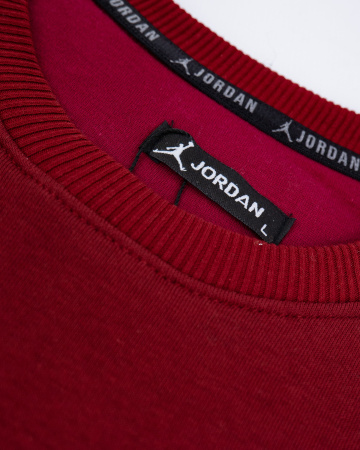 Свитшот Jordan на флисе (21037273) (M, Бордовый)