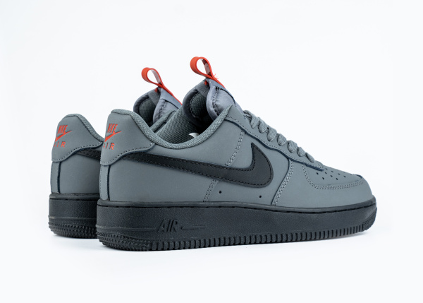 Кроссовки Nike Air Force 1 "Grey/Black" (9501-1) |AA1| от магазина vikingsmen.ru