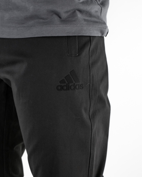 Брюки спортивные мужские Adidas (1652) (M, Темно-серый)