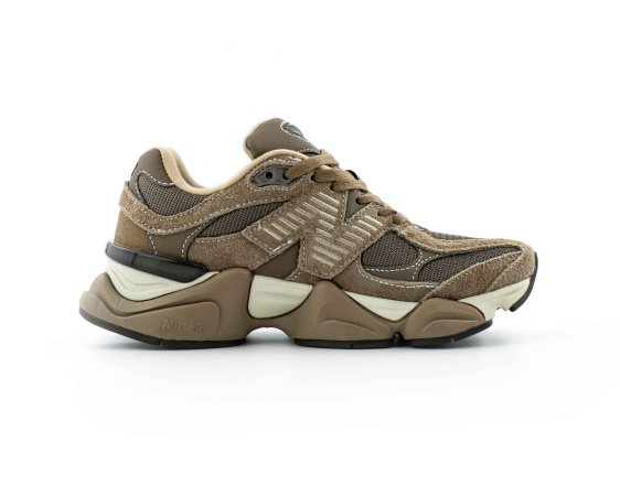 Кроссовки New Balance 9060 "Mushroom Brown" (W200-4) от магазина vikingsmen.ru