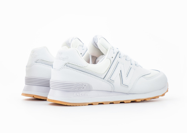 Кроссовки New Balance 574 "White" (417-20) от магазина vikingsmen.ru