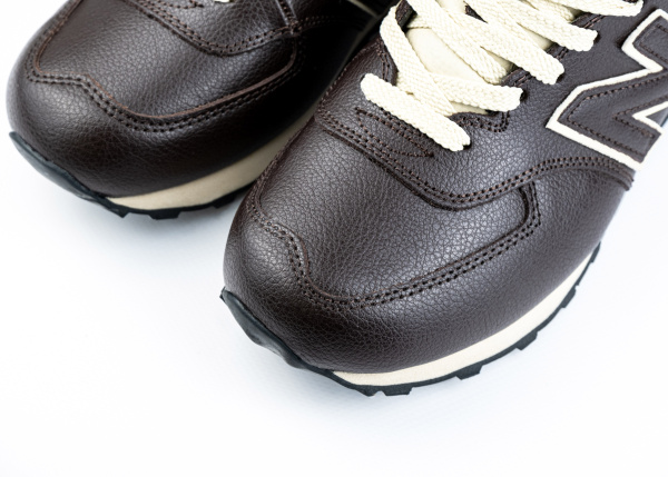 Кроссовки New Balance 574 "DK.Brown/White" (845-35) |BC| от магазина vikingsmen.ru