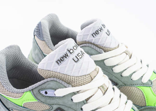 Кроссовки New Balance 990v3 "Grey-Blue/LT.Green" (600-3) от магазина vikingsmen.ru