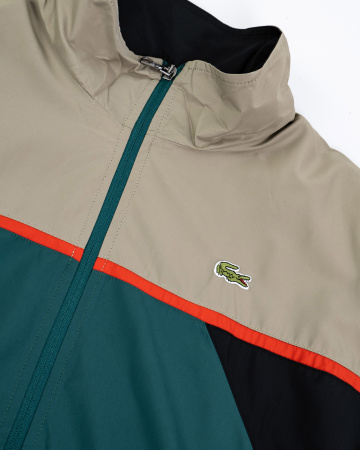 Костюм спортивный Lacoste (6029) (XXL, Зеленый-черный-хаки, 58 (XXL))