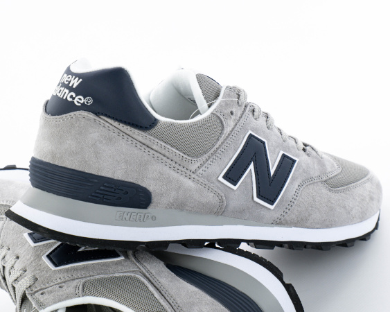 Кроссовки New Balance 574 "Grey/DK.Blue" (510-12) [АС] от магазина vikingsmen.ru