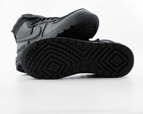 Кроссовки Nike Air Force 1 Gore-Tex Boot "Black" с мехом (512-10) [АА1] от магазина vikingsmen.ru