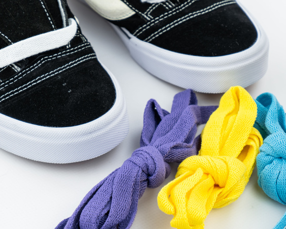 Кеды Vans Knu Skool "Black White" (М111-1) от магазина vikingsmen.ru