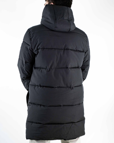 Куртка зимняя удлиненная Tommy Hilfiger (77-132) (L, Черный)