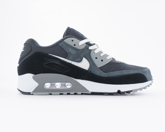 Кроссовки Nike Air Max 90 Premium "Off-Noir Particle Grey" (М806-28) от магазина vikingsmen.ru